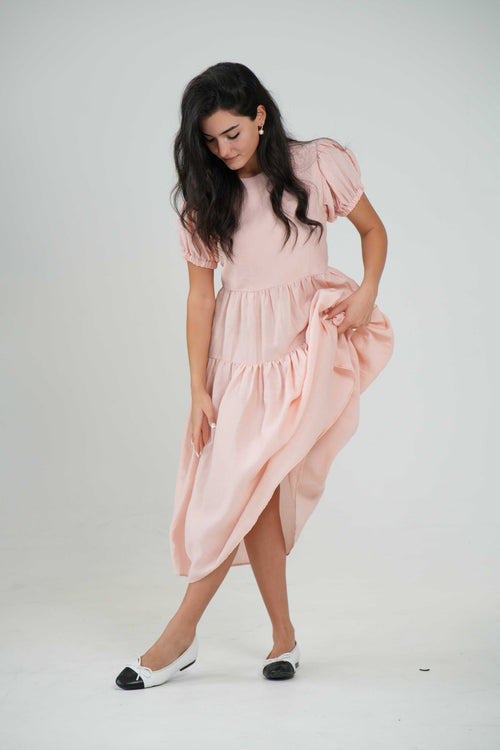Dress Soleil pink
