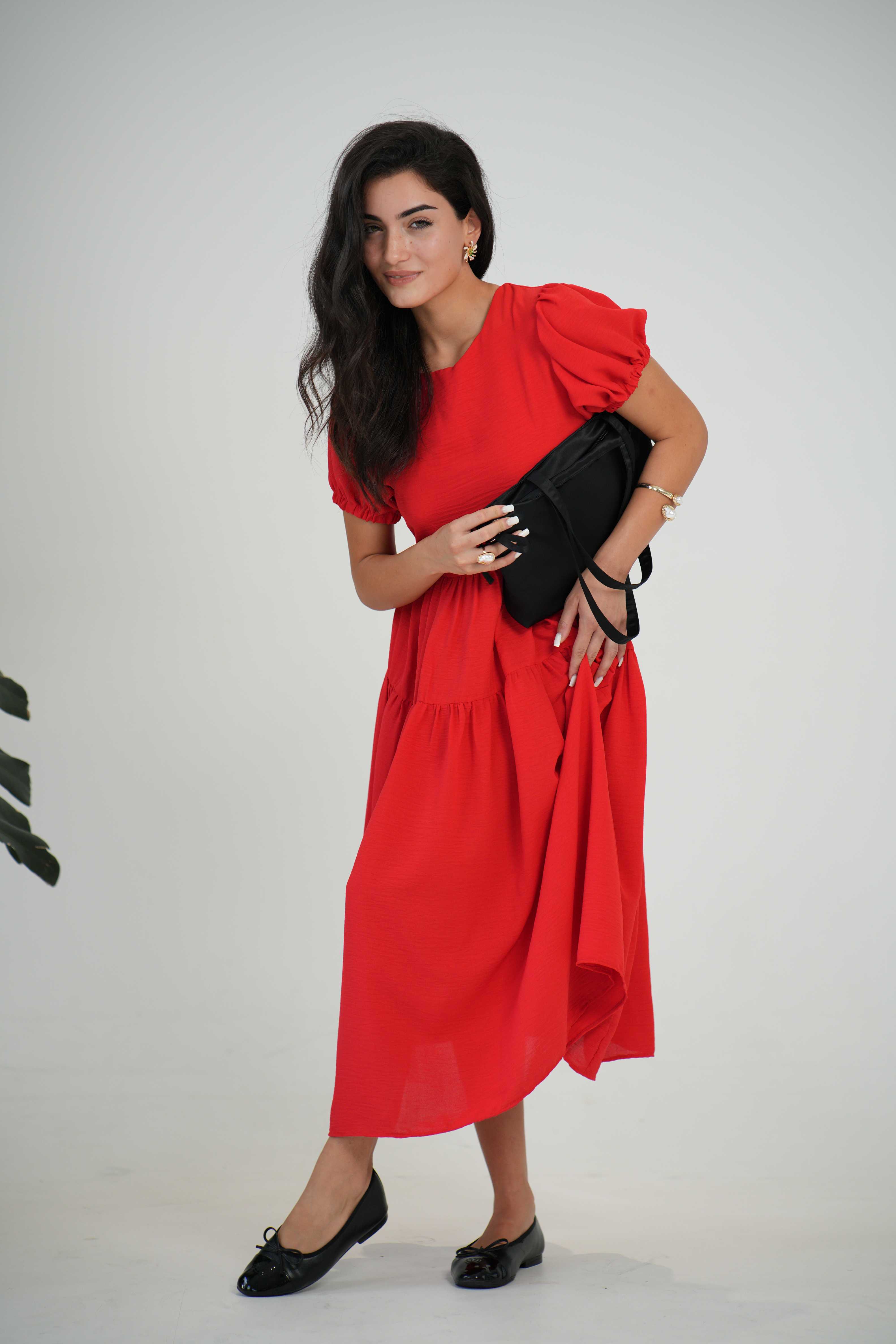 Dress Soleil Red